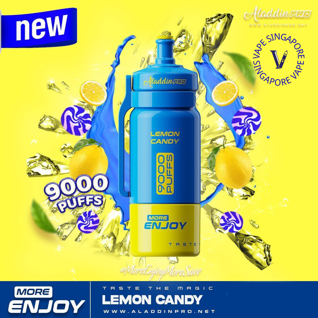 Aladdin Pro More Enjoy 9000 Puff Vape - Vape Singapore SG Vape