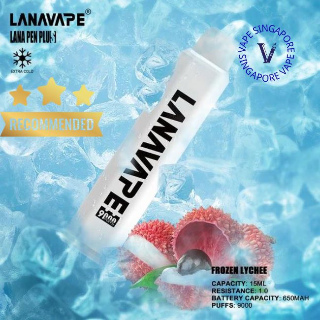 Lana Pen Plus 9000 Puff Ready Stock - Vape Singapore SG Vape