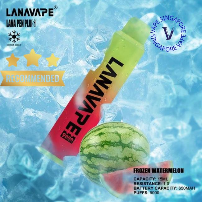 Lana Pen Plus 9000 Puff Ready Stock - Vape Singapore SG Vape