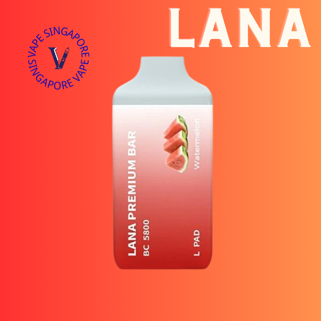 Lana Premium Bar 5800 puff disposable vape - Vape Singapore SG Vape